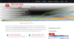 Desktop Screenshot of deriscope.com