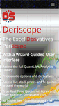 Mobile Screenshot of deriscope.com